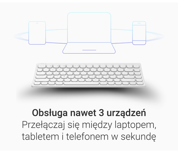 Silver Monkey Smart KS400 Arc TKL Biała - 1360940 - zdjęcie 6